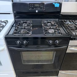 Kenmore Black 4 Burner Range Stove 
