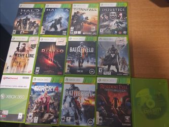 Xbox 360 games all for $60