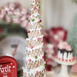 Christmas Waffle Cone Tree