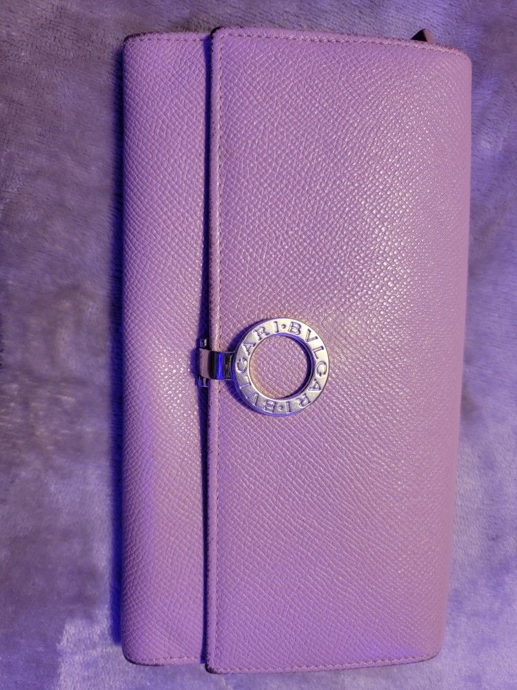 Bvlgari Pink Wallet