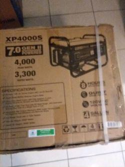 generator brand new .7.0 4000