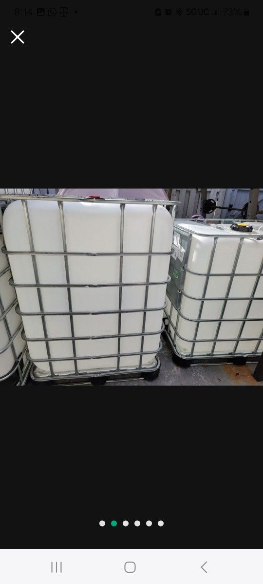 WATER TANK 330GALLON/275GALLON