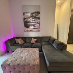 Couch & Ottoman 