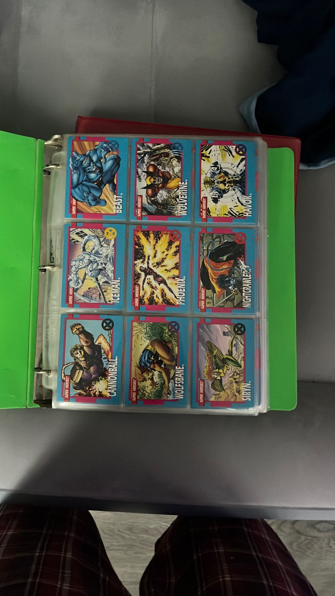 1992 X-men Impel Series 1 Complete Set 100 Cards