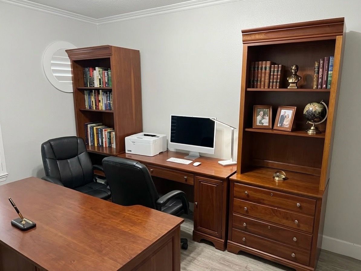 Cheap price first come Ethan Allen Executive Desk Set