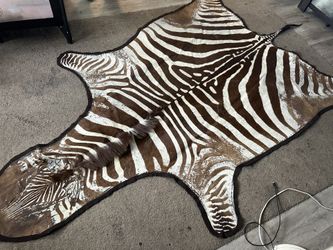 Vintage Zebra Fur