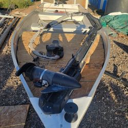 14 Foot Aluminum Fishing Boat 