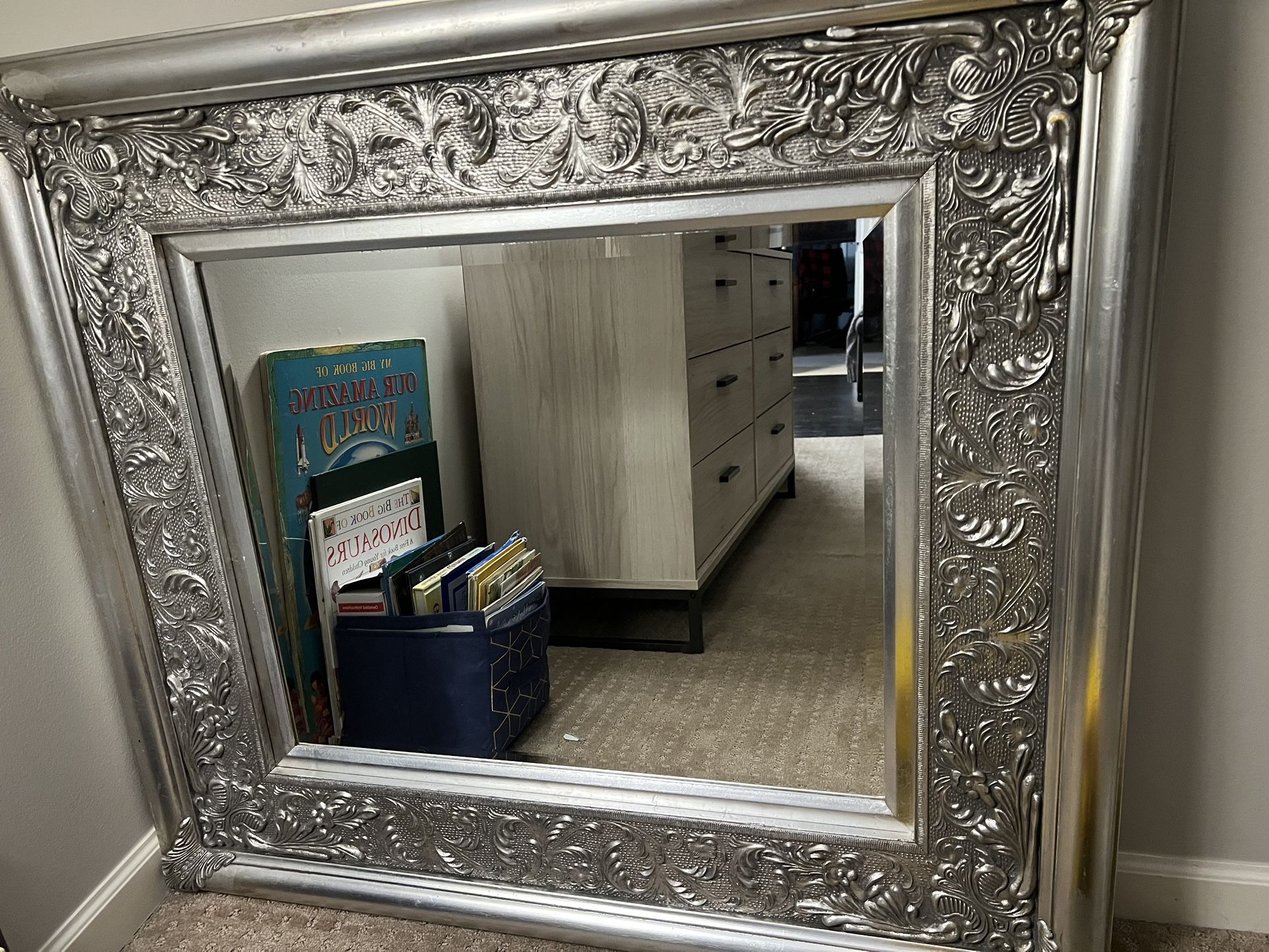 Antique Mirror Wall, Standing,