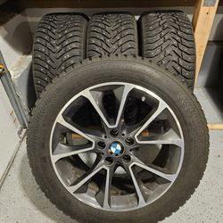 BMW Wheels with Nokian Snow Tires