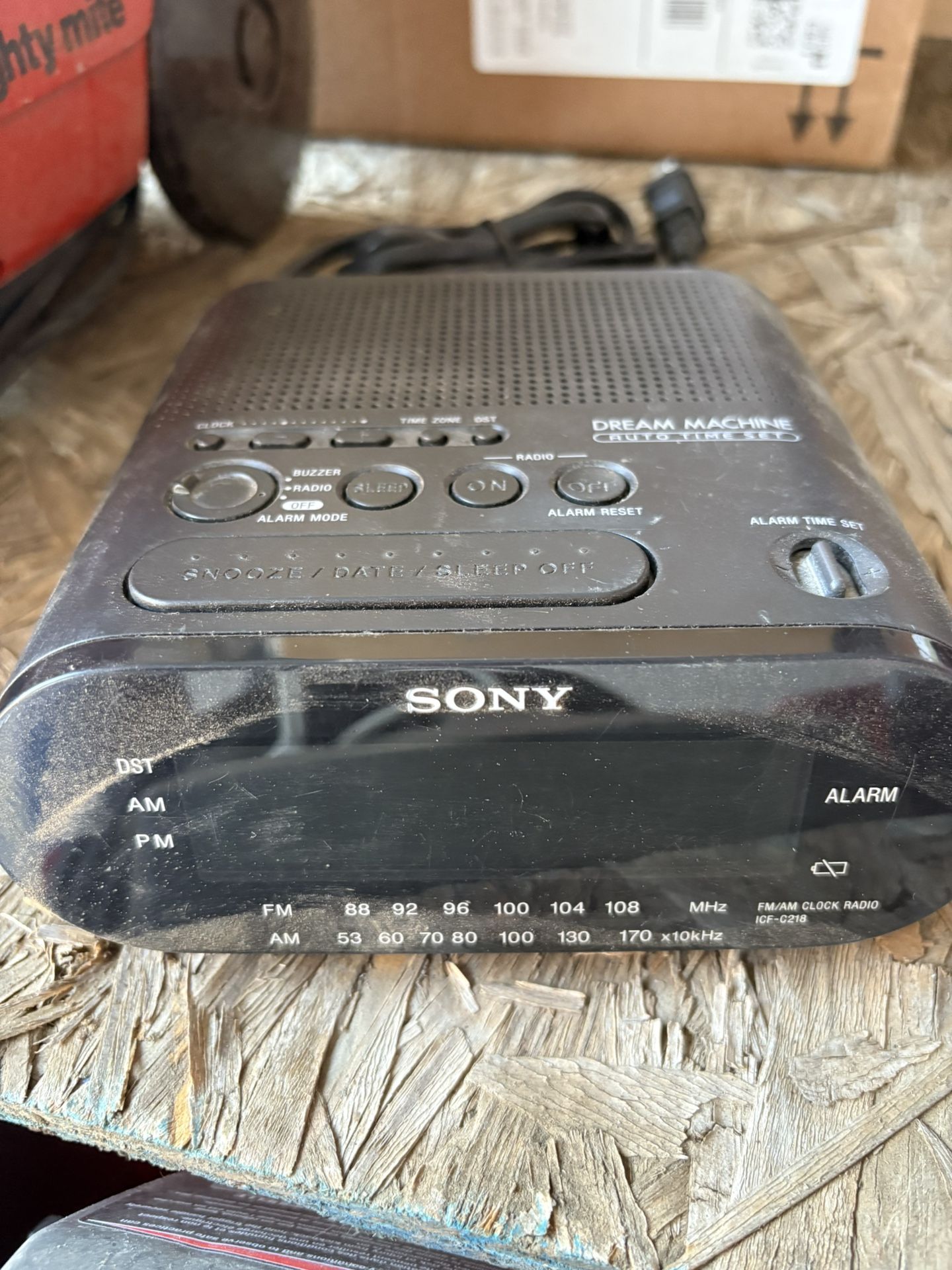 Alarm Clock With Radio