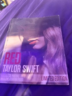 Taylor Swift Limited Edition Red Book