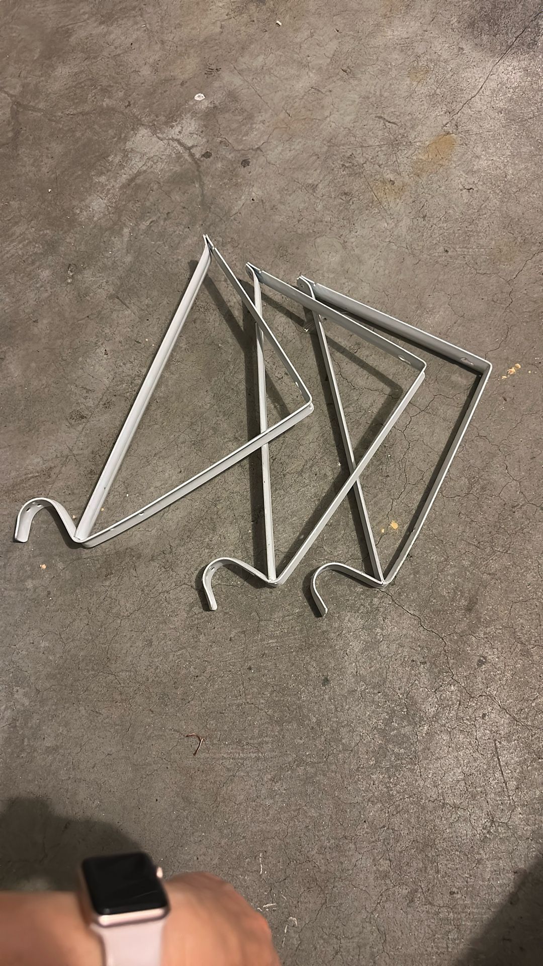 3 Wall Brackets For Closet