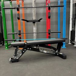 Adjustable Bench (Flat/Incline) 1,000 lb Weight Capacity - AB-300 (4 Colors)