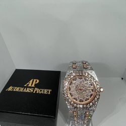 Designer Rose Gold Bussdown Watch *Box Included*