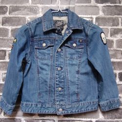 Authentic Lucky Brand Patches Jean Jacket Pick Up Or Have Shipped