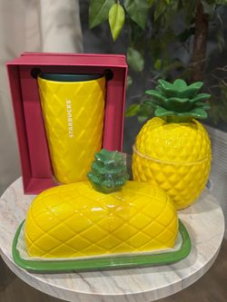 Pineapple Ceramic Set