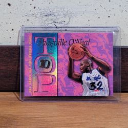 Shaquille O'Neal Top 10 NBA Hoops Card