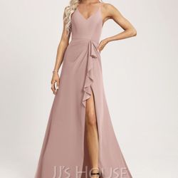 Dusty Rose Bridesmaid Dress Size 4