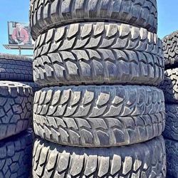 33x12.50r18 Tbb Tires Cón 80% De Vida Las 4 