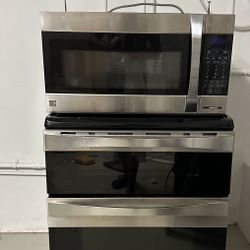 Microwave And Stove Combo