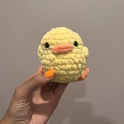 Crochet Duck Stress Buddy Thumbnail