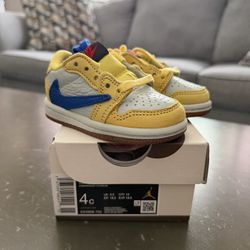 Air Jordan 1 Low Travis Scott Canary 