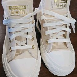 Converse All Star CTAS Madison OX  Active Light Dune/Egret/Gold Womens Shoes 10