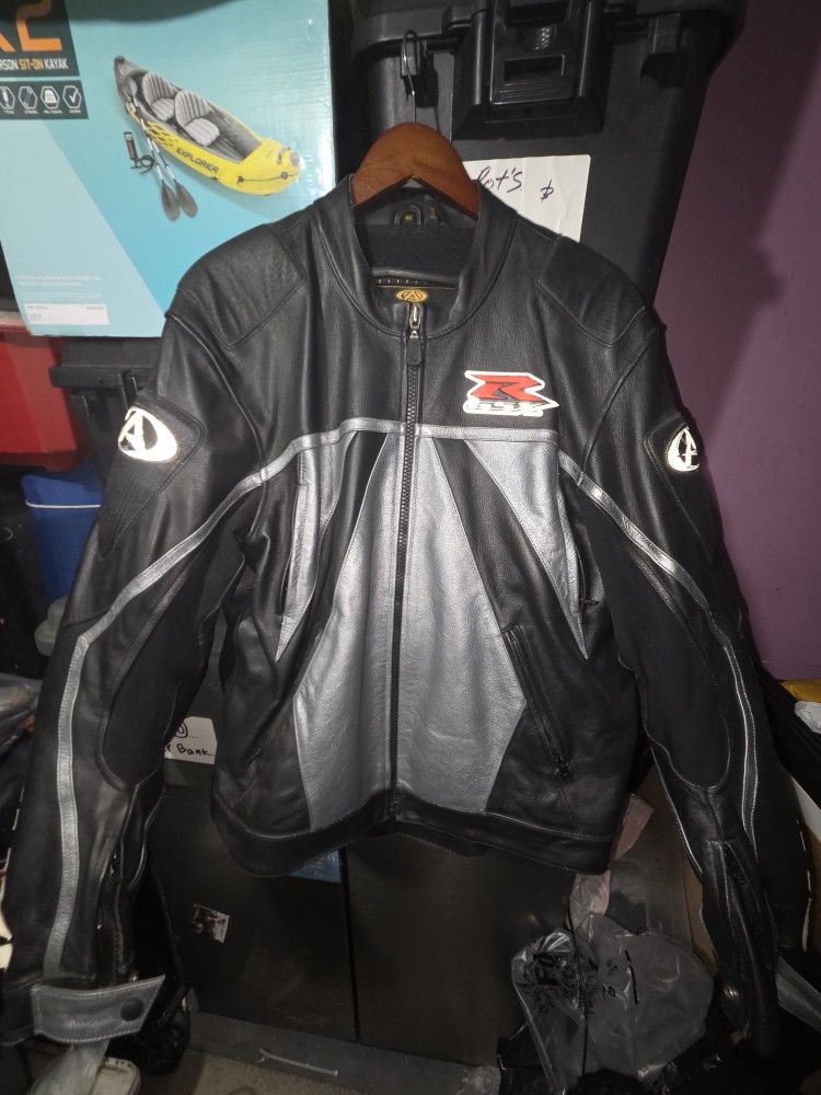Leather Suzuki Vintage Jacket
