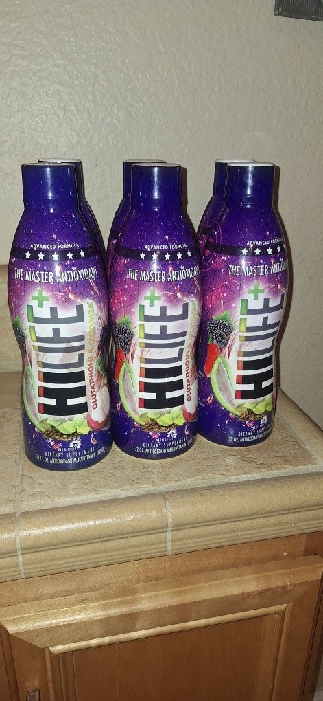 hilife glutathione X6 Bottles Of Hibody HilifeThe Master Antioxidant Advanced Formula 32 Oz.  Bath & Body