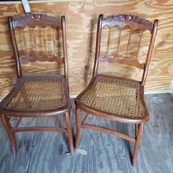 2 Small antique chairs