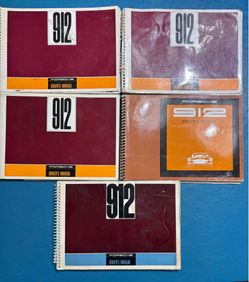 Original Porsche 912 Owners Manuals