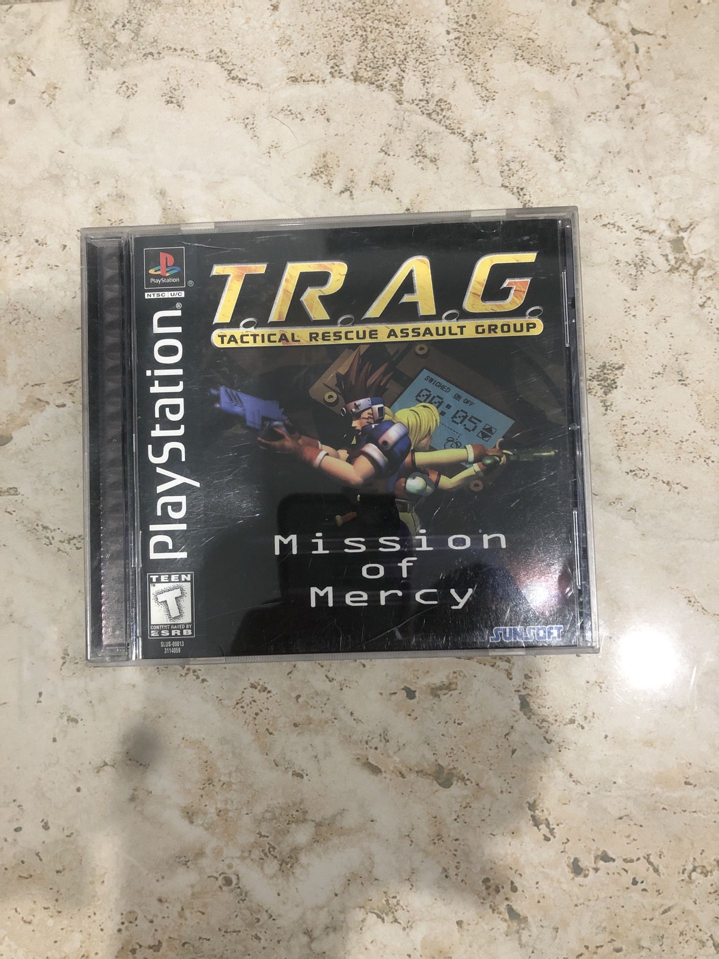 T.R.A.G.: Tactical Rescue Assault Group - Mission of Mercy Sony PS 1 COMPLETE