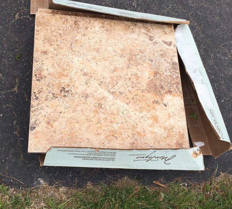 1 Case of 9 Tiles 16x16 Montagna Belluno Porcelain Tile