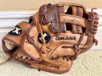 Louisville Slugger TPX Omaha Pro Series OPX1176 Lefty Real Leather Stamp Glove