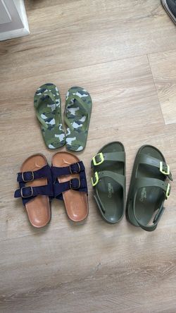 Kids Sandals and Flip Flops Bundle – 3 Pairs