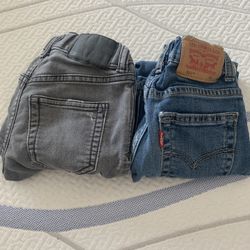 Size 5 Boy Jeans Gap And Levi’s 