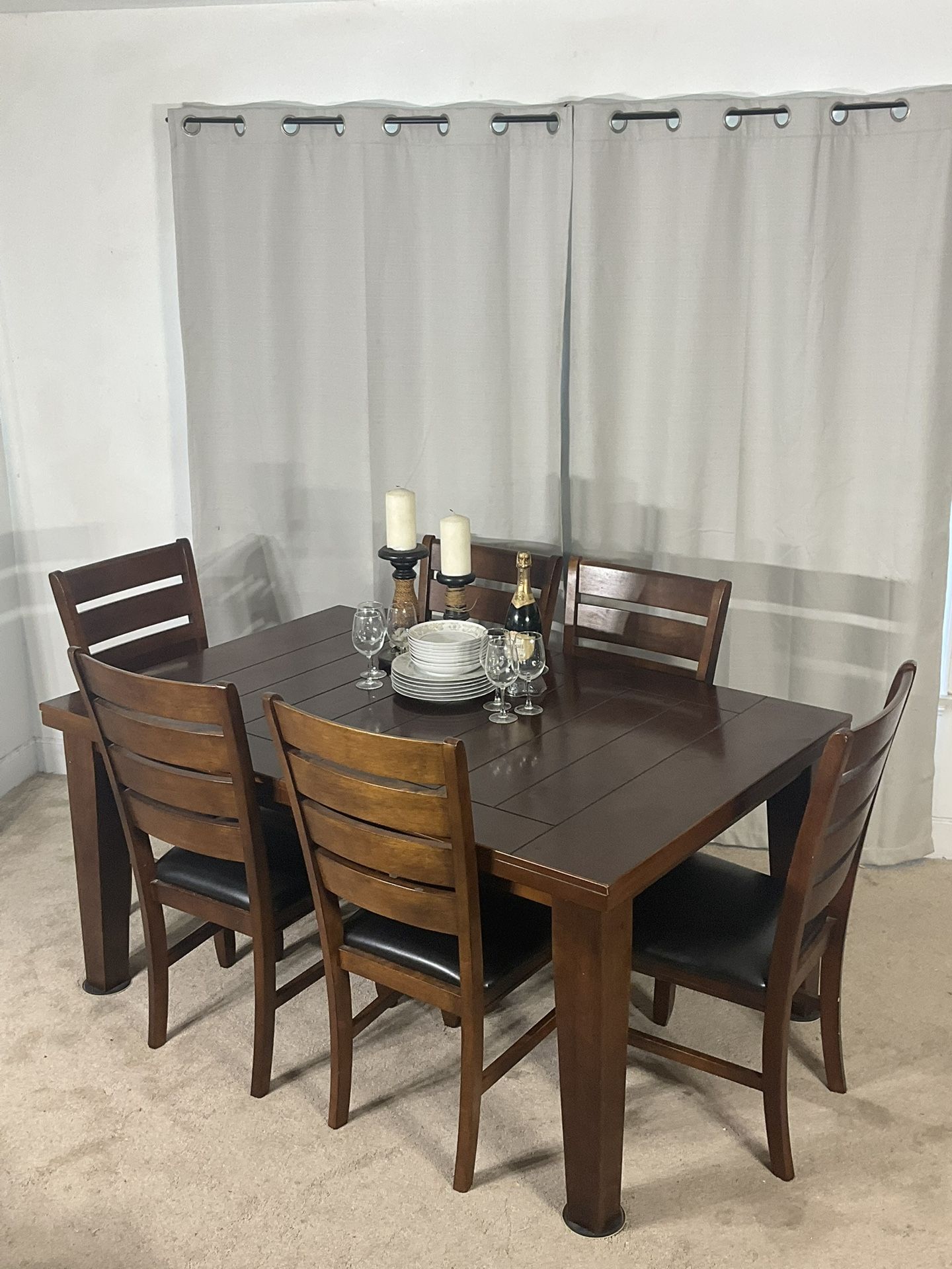 Comedor Con Mesa De Extension Y 6 Sillas. SEE MY OFFERS FOR POST IN ENGLISH