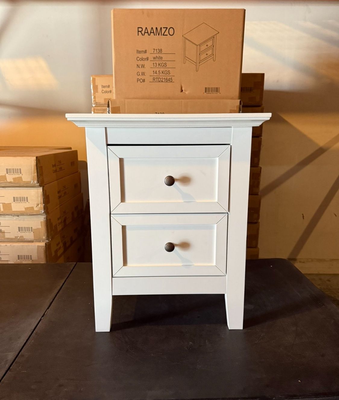 Two Drawer End Table (We Have Multiple Available - Price Is Per)
