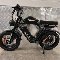 NEW ✅2000W/3000W/52V Dual Motor, 46ah(Total) Twin Dual Battery, Electric E Bike, 38mph, 5’4-6’5(Rider)