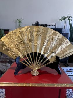 Japanese Brass Fan
