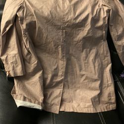 Womens Long Wind Jacket  Sz S/M