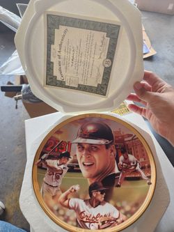Cal Ripken Jr. Collectible Porcelain Plate