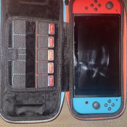 Nintendo Switch With Multiple Games