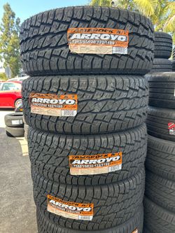 LT285/55R20 ARROYO TAMAROCK AT INSTALLED AND BALANCED