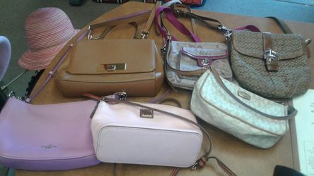Real designer crossbody purses mk,dooney,coach $50&up