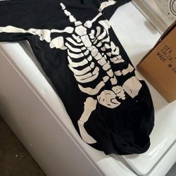 Dog skeleton costume