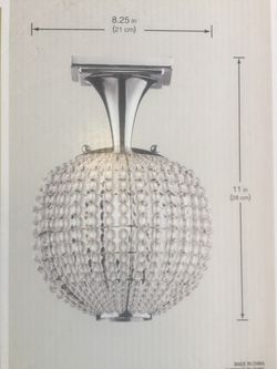 Semi-Flush Mount Pendant