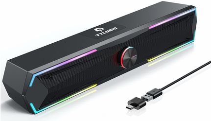 TYLUBIO RGB Bluetooth Soundbar Speaker ST200 – New