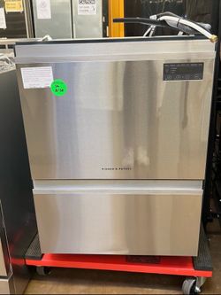 Fisher & Paykel Series 7 Tall Built-In 24" Double DishDrawer Dishwasher, 44 dBA