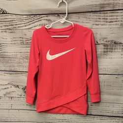 Nike pink long sleeve size 3t